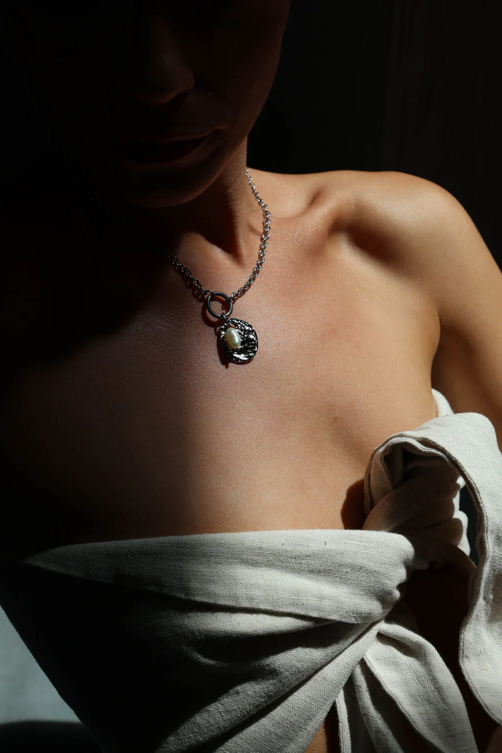 Ketting Aurelie zilver - Image 3