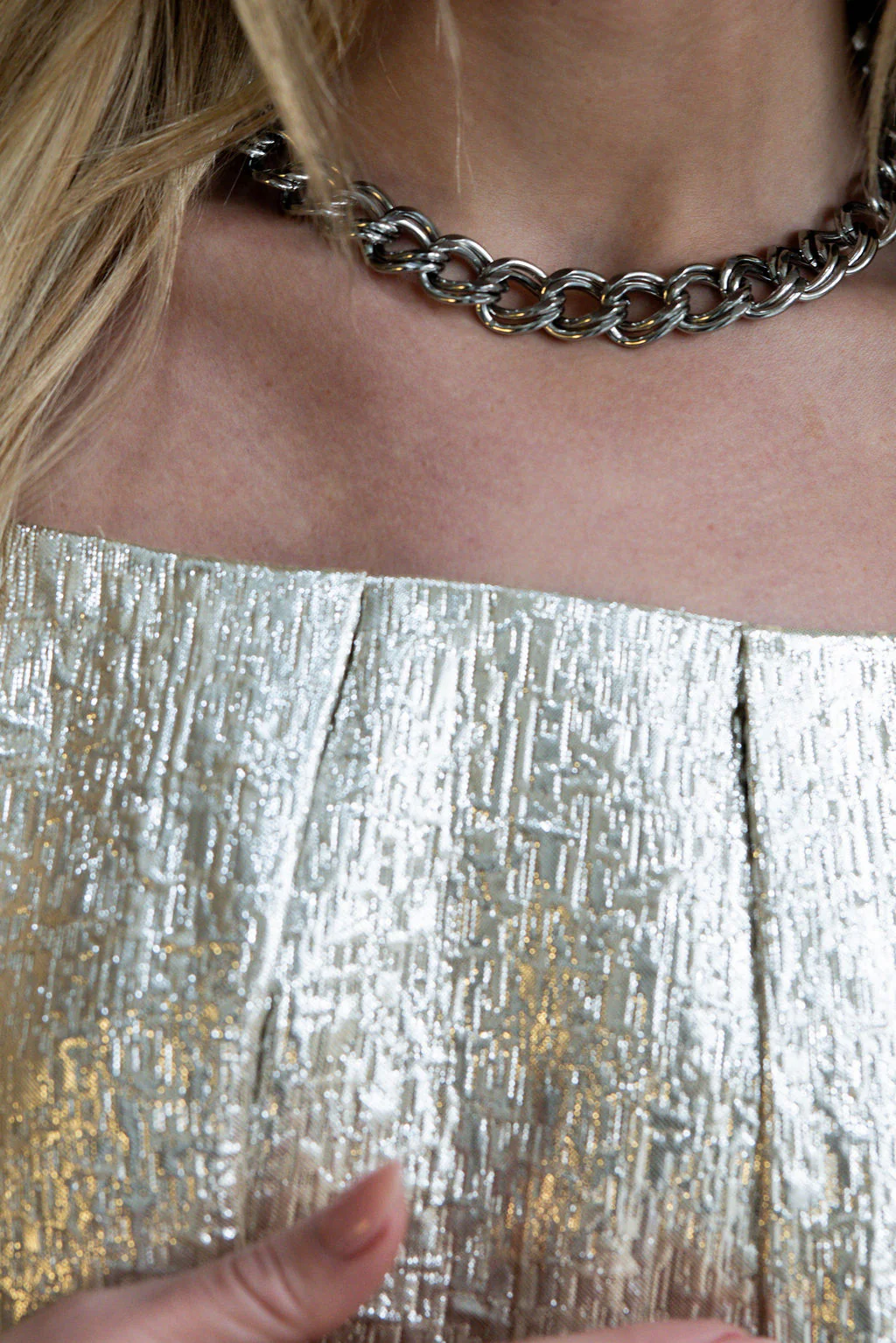 Ketting Marcelle zilver - Image 2